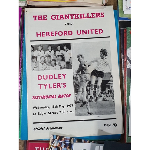 47 - A box of Football Programmes, mostly Hereford United (R2)