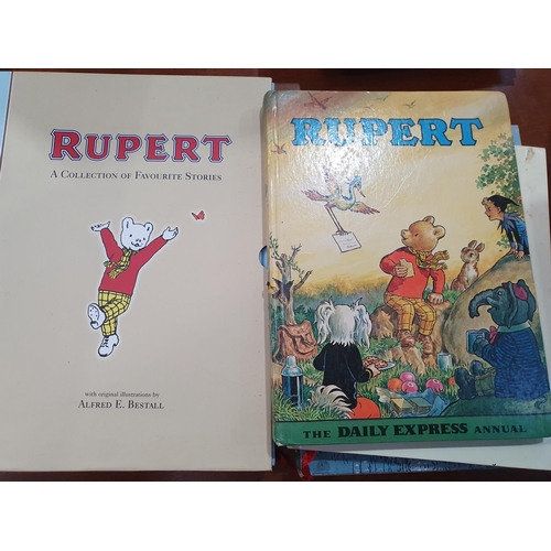 64 - A large quantity of Rupert Annuals, etc, most in fine condition