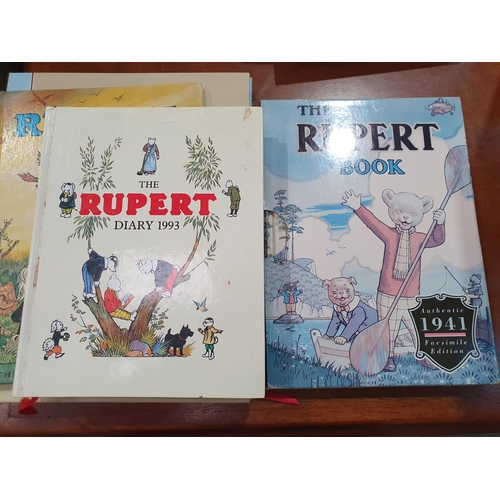 64 - A large quantity of Rupert Annuals, etc, most in fine condition