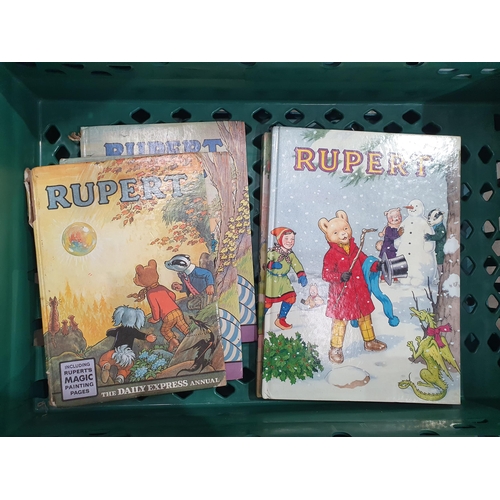 64 - A large quantity of Rupert Annuals, etc, most in fine condition