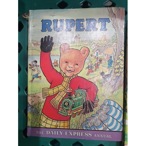 64 - A large quantity of Rupert Annuals, etc, most in fine condition