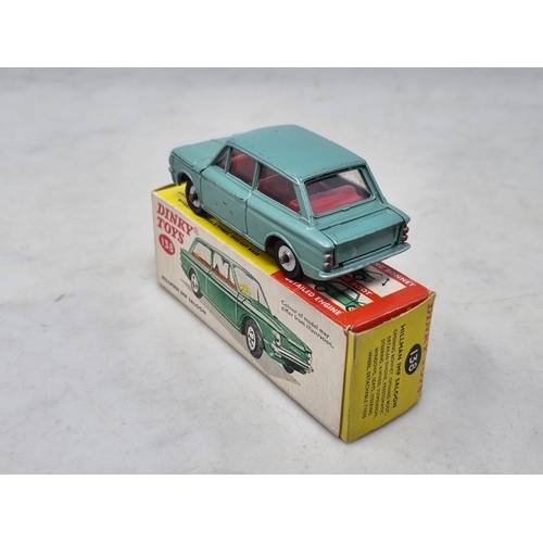 1452 - A boxed Dinky Toys No.138 green Hillman Imp Saloon, Ex, box Ex