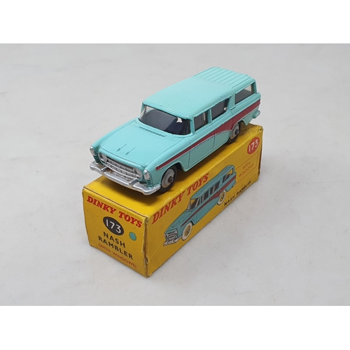 1458 - A boxed Dinky Toys No.173 turquoise Nash Rambler, Ex, box VG-Ex