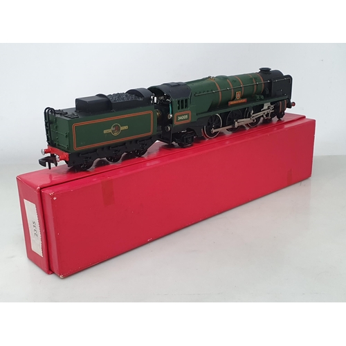 1003 - A boxed Hornby Dublo Export 2335 'Barnstaple' Locomotive, M, no signs of use to wheels. Box in super... 