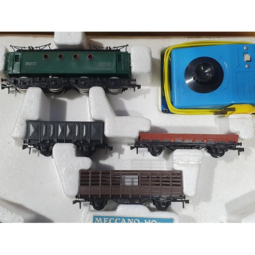 1030 - A boxed Hornby Acho 6122 'L'ile De France' Set, contents M and appear unused, complete with track pl... 