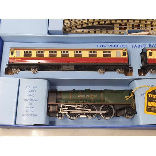 1037 - A boxed Hornby Dublo EDP12 matt 'Duchess of Montrose' Passenger Set, superb example as it left the f... 