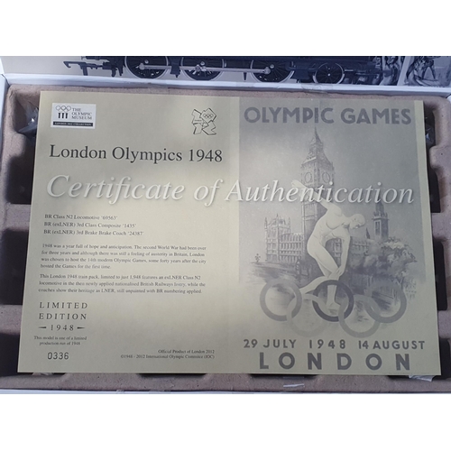 1231 - A boxed Hornby 00 gauge London Olympics 1948 Train Pack with BR Class N2 Locomotive, in unused condi... 