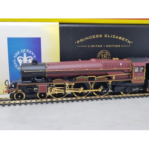 1237 - A boxed Hornby 00 gauge R2215 Limited Edition 'Princess Elizabeth II' Locomotive with gold plated pa... 