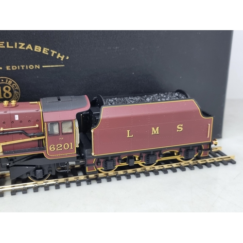 1237 - A boxed Hornby 00 gauge R2215 Limited Edition 'Princess Elizabeth II' Locomotive with gold plated pa... 