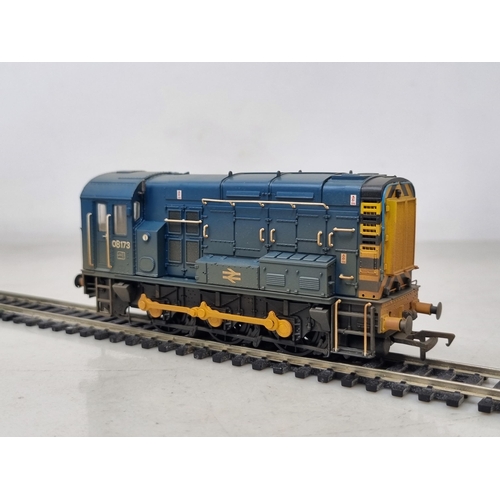 1245 - A boxed Bachmann 00 gauge DCC  fitted 08 Diesel Shunter in BR blue weathered livery, in unused condi... 