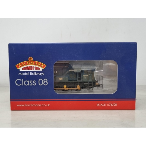 1245 - A boxed Bachmann 00 gauge DCC  fitted 08 Diesel Shunter in BR blue weathered livery, in unused condi... 