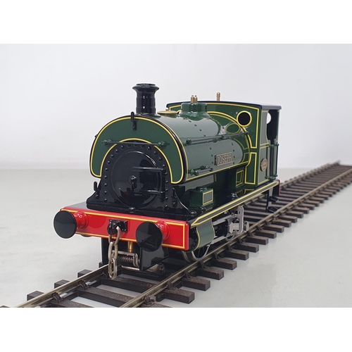 1271 - A boxed Bassett-Lowke 0 gauge 2 or 3-rail 0-4-0ST Peckett Industrial Locomotive 'Joseph', in unused ... 