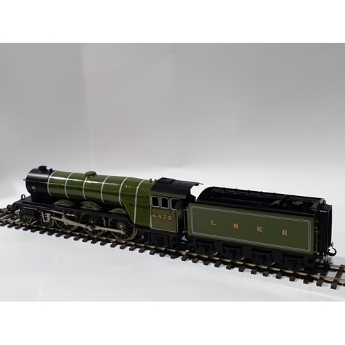 1284 - A boxed Bassett-Lowke 0 gauge 2 or 3-rail A1 Locomotive 'Flying Fox' in LNER apple green livery, in ... 