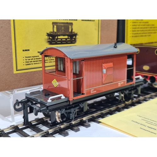 1285 - A boxed Bassett-Lowke 0 gauge 2 or 3-rail Peckett 0-4-0ST Industrial Locomotive, 'Wenman', in unsed ... 