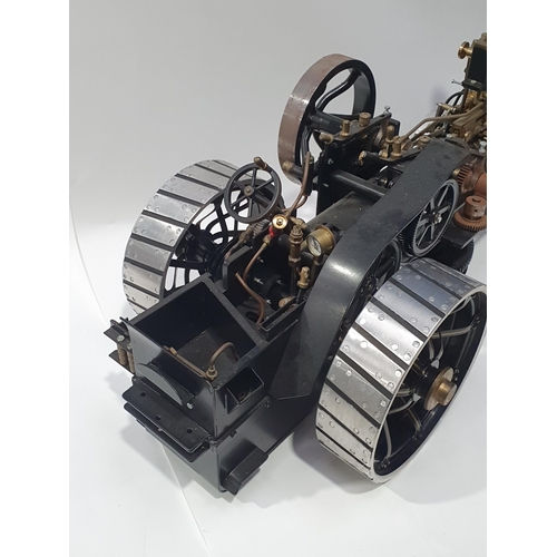 1290A - A finely built c.1 1/2in scale Markie live steam Model of a Burrell Ploughing Engine, appears unused... 