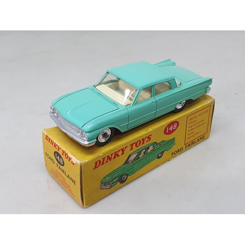 1306 - A boxed Dinky Toys No.148 Ford Fairlane, Nr M, box VG-Ex