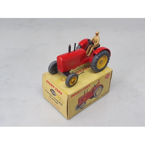 1309 - A boxed Dinky Toys No.300 Massey-Harris Tractor, Nr M, box G