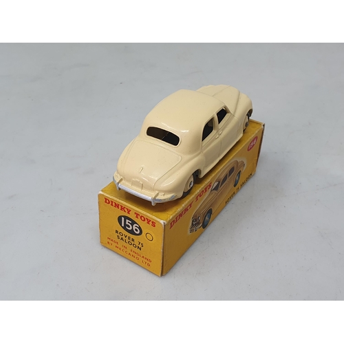 1316 - A boxed Dinky Toys No.156 cream Rover 75 Saloon, Nr M-M, box Ex