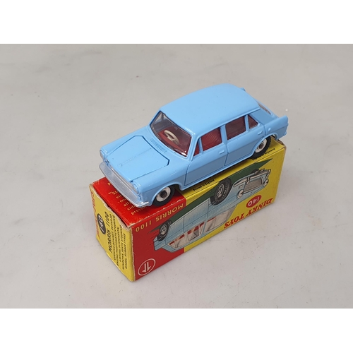 1322 - A boxed Dinky Toys No.140 pale blue Morris 1100, Nr M-M, box Ex plus