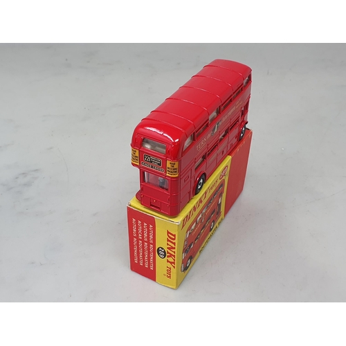 1327 - A boxed Dinky Toys No.289 Routemaster Bus with 'Tern Shirts' advertising, Nr M-M, box superb