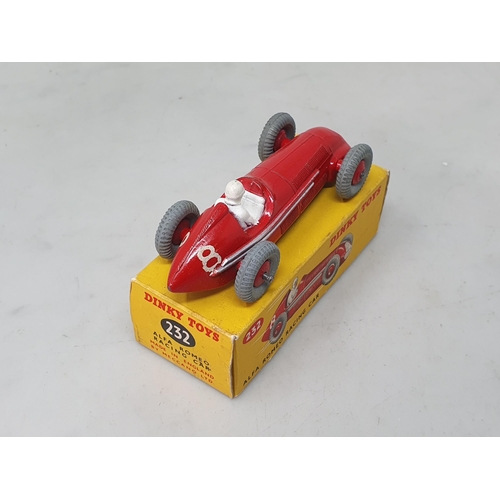 1331 - A boxed Dinky Toys No.232 Alfa Romeo Racing Car, Nr M-M, box Ex