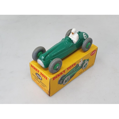 1332 - A boxed Dinky Toys No.233 Cooper-Bristol Racing Car, Nr M-M, box Nr perfect