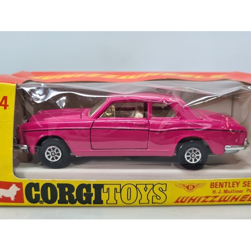 1365 - A boxed Corgi Whizzwheels No.274 Bentley Series 'T', Nr M, box Ex plus