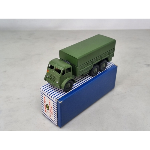 1370 - A boxed Dinky Toys No.682 10-ton Army Truck, Nr M-M, box Ex plus