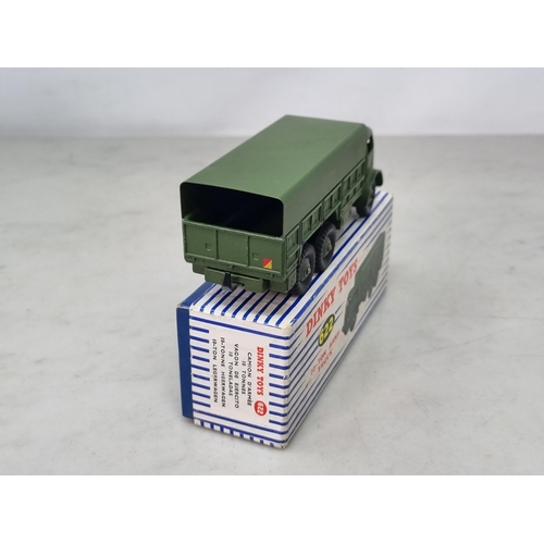 1370 - A boxed Dinky Toys No.682 10-ton Army Truck, Nr M-M, box Ex plus