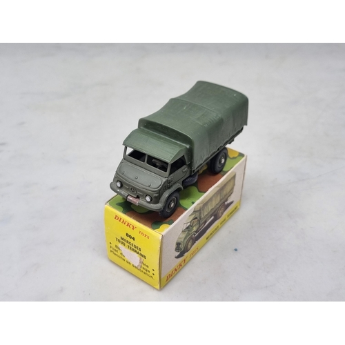 1376 - A boxed French Dinky Toys No.804 Mercedes All Terrain, M, box VG-Ex