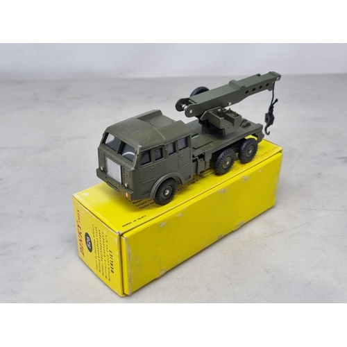 1377 - A boxed French Dinky Toys No.826 Berliet Camion Militaire De Depannage, M, superb box and packing