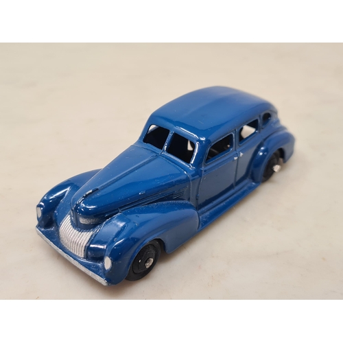 1380 - A Dinky Toys No.39e dark blue Chrysler Royal, Nr M-M