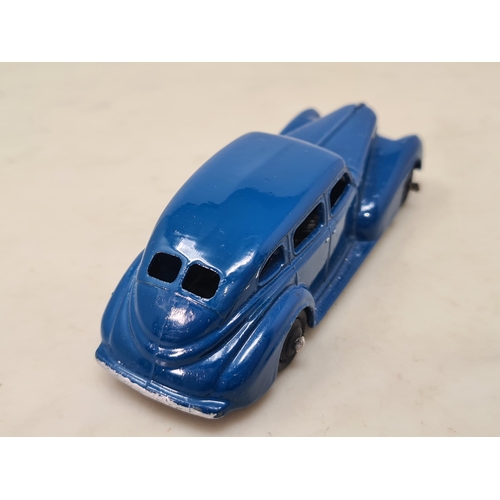 1380 - A Dinky Toys No.39e dark blue Chrysler Royal, Nr M-M