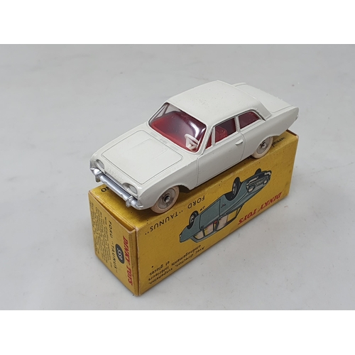 1401 - A boxed French Dinky Toys No.559 ivory white Ford Taunus, M, box Ex