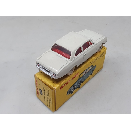 1401 - A boxed French Dinky Toys No.559 ivory white Ford Taunus, M, box Ex