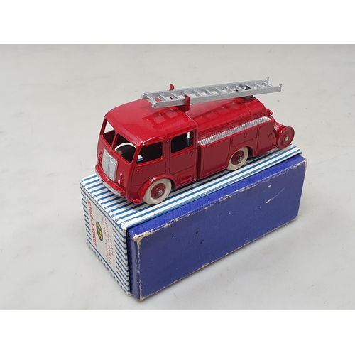 1407 - A boxed French Dinky Toys No.32E Berliet Fire Engine, M, Nr perfect box with packing and instruction... 