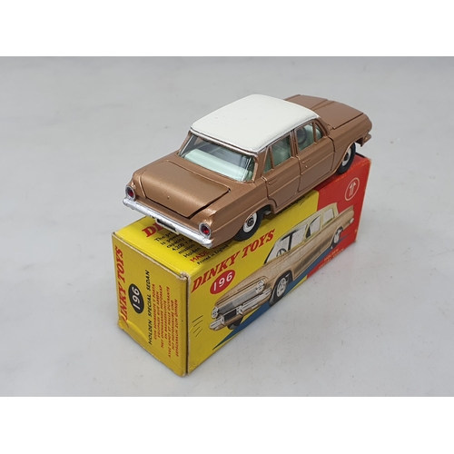 1420 - A boxed Dinky Toys gold and cream Holden Special Sedan, Nr M-M, box Ex