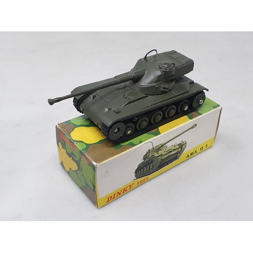 1430 - A boxed French Dinky Tots No.801 A.M.X. 13T Tank, Nr M-M, box Nr perfect