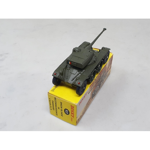 1438 - A boxed French Dinky Toys No.827 E.B.R. Panhard FL10 Reconnaissance Vehicle, M, box superb