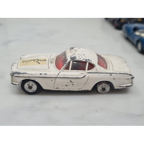 1456 - Ten unboxed play worn Corgi Toys including James Bond Aston Martin DB5, Batmobile, Marlin Rambler Fa... 