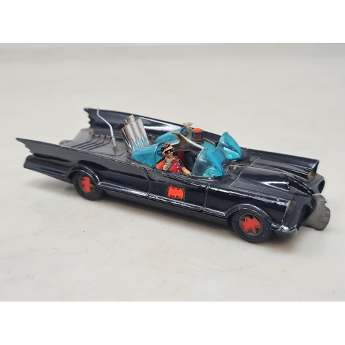 1456 - Ten unboxed play worn Corgi Toys including James Bond Aston Martin DB5, Batmobile, Marlin Rambler Fa... 