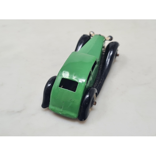 1516 - A Dinky Toys 36d green and black Rover Saloon, Nr M-M