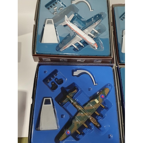 1530 - Seven boxed Corgi Aviation Archive Models including DC3, Vickers Viscount 'Parcelforce',2x Vickers V... 