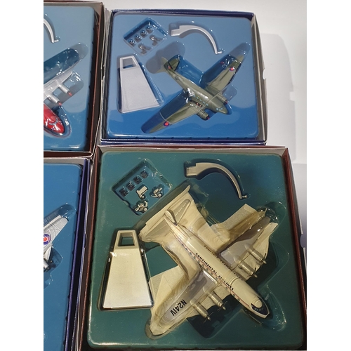 1530 - Seven boxed Corgi Aviation Archive Models including DC3, Vickers Viscount 'Parcelforce',2x Vickers V... 