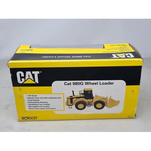 1603 - A boxed Norscot 1:50 scale Caterpillar 980G Wheel Loader