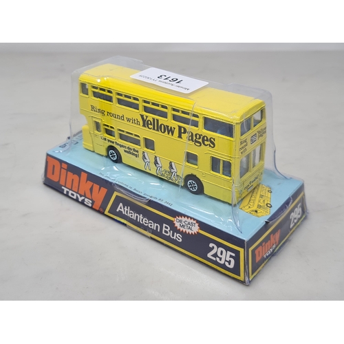 1613 - A boxed Dinky Toys No.295 Atlantean Bus 'Yellow Pages', Nr M, box Ex plus