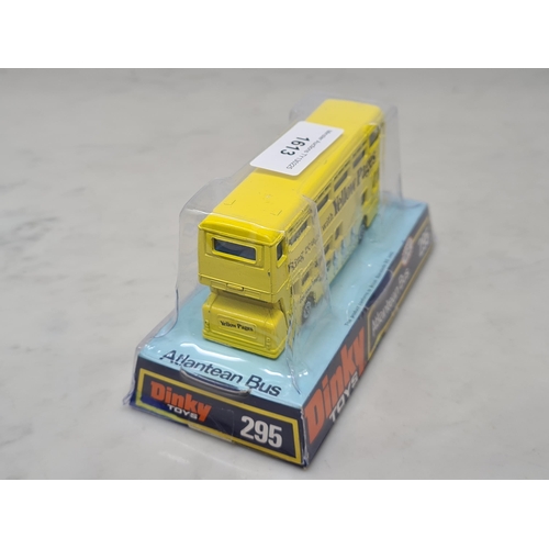 1613 - A boxed Dinky Toys No.295 Atlantean Bus 'Yellow Pages', Nr M, box Ex plus