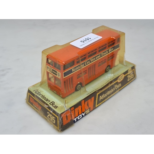 1615 - A boxed Dinky Toys No.295 Atlantean Bus, Nr M, box VG