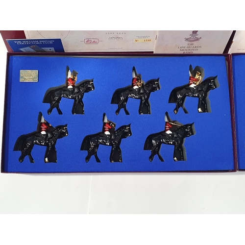 1598 - Two boxed William Britain limited edition Sets including 'The Life Guards Mounted Band', Sets 1 and ... 