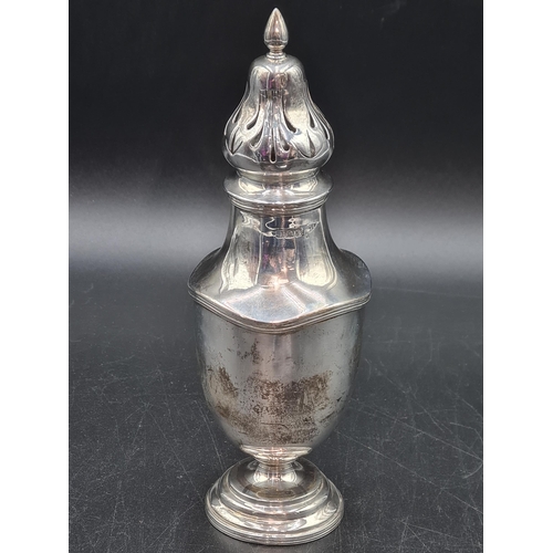 101 - A George V silver Sugar caster, London 1933, 160gms